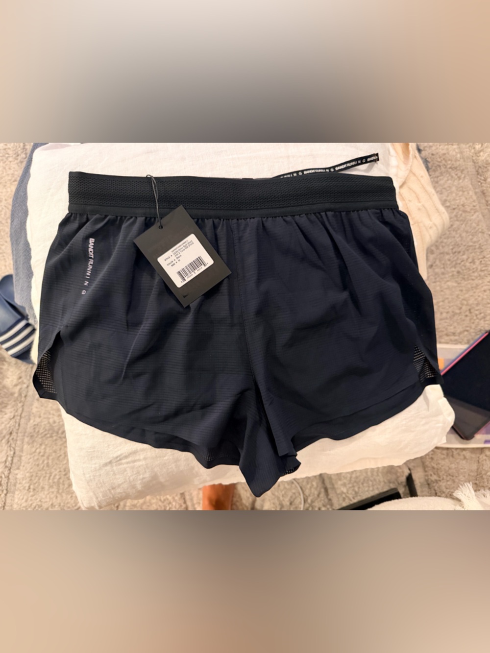 NWT Bandit COOLGRID 3" SPLIT SHORTS